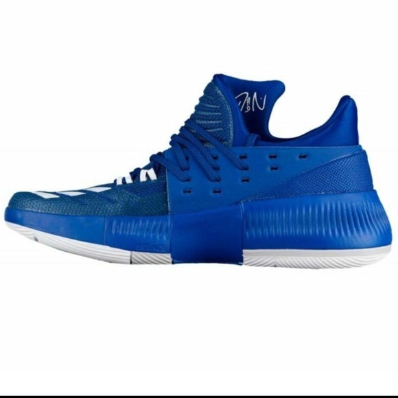 Men’s Adidas Dame 3 Basketball Shoe BY3191 - Picture 5 of 5